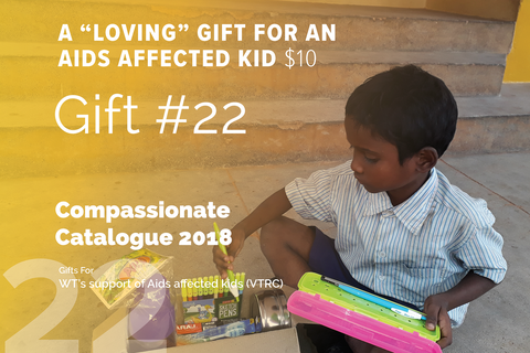 CC18 - #22 - A "Loving" Gift for an AIDS Affected Kid