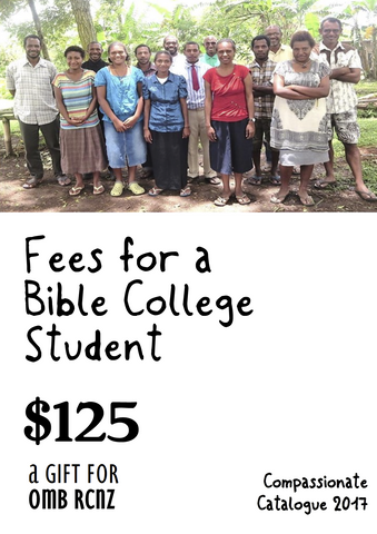 CC17 - #07 - Fees for a Bible College Student